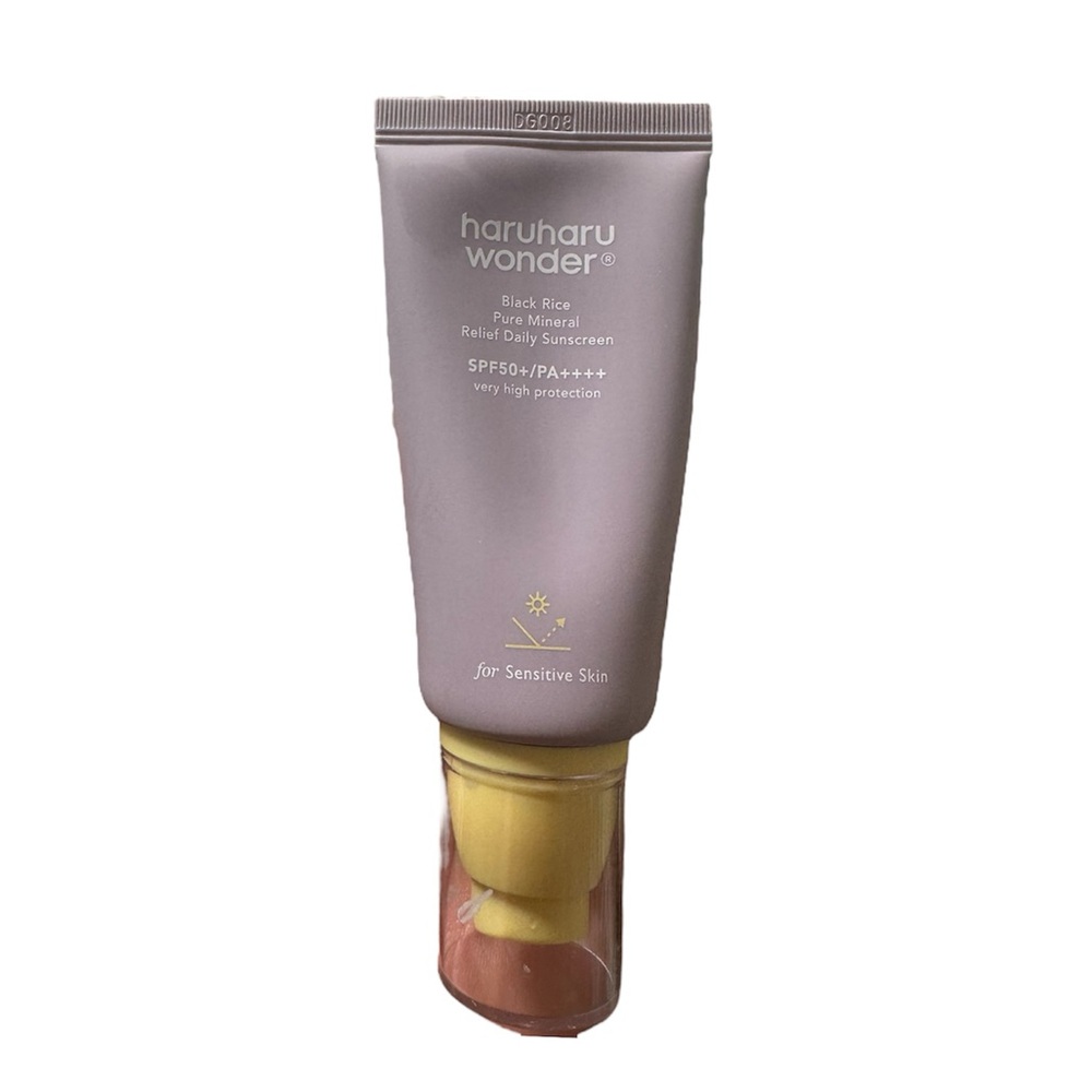 Haruharu Wonder Mineral sunscreen